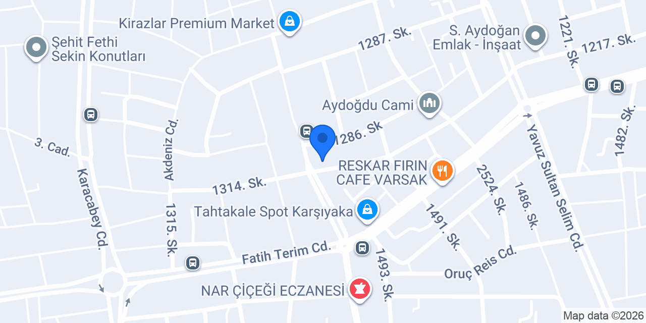 Antkayalar Insaat konumu