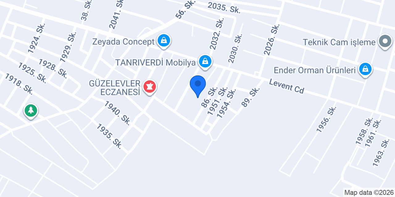 Karaş Dekorasyon konumu