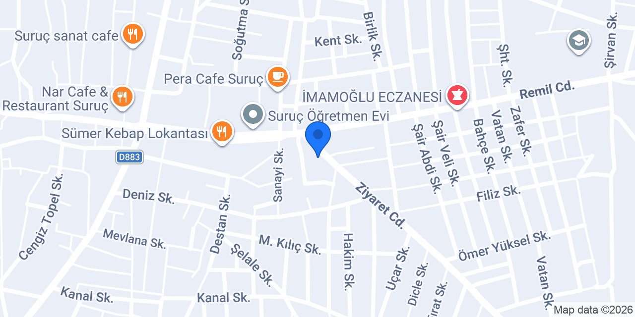Öykü Pastanesi ve Unlu Mamülleri konumu