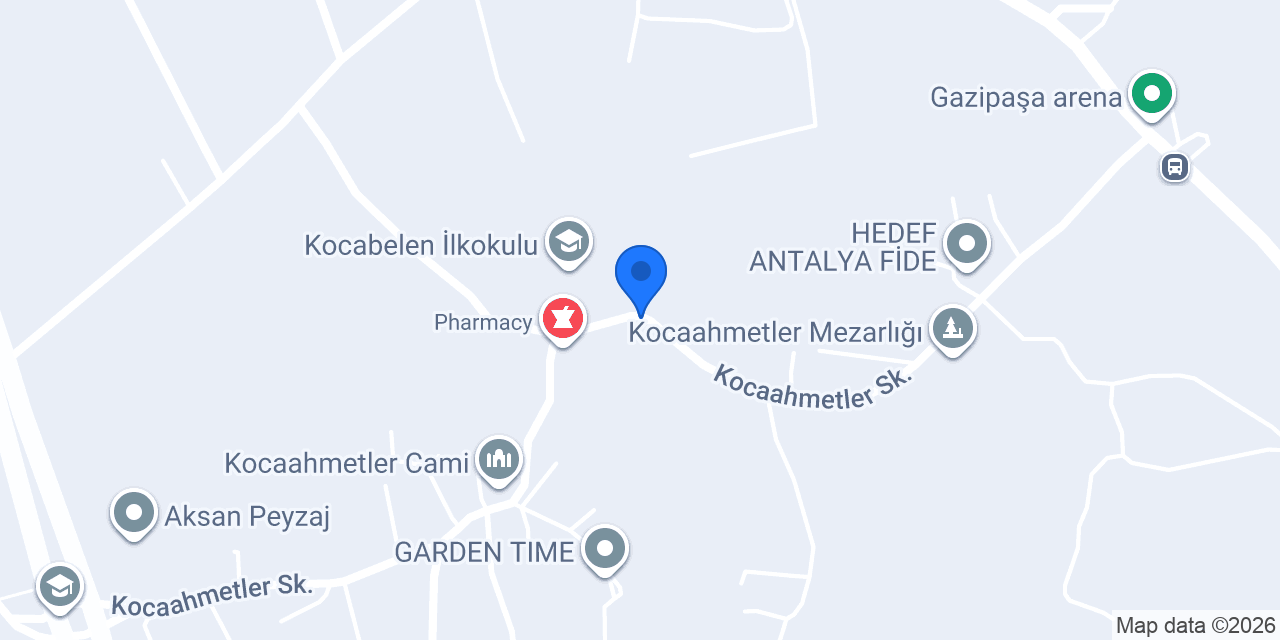 Perge Tarım konumu