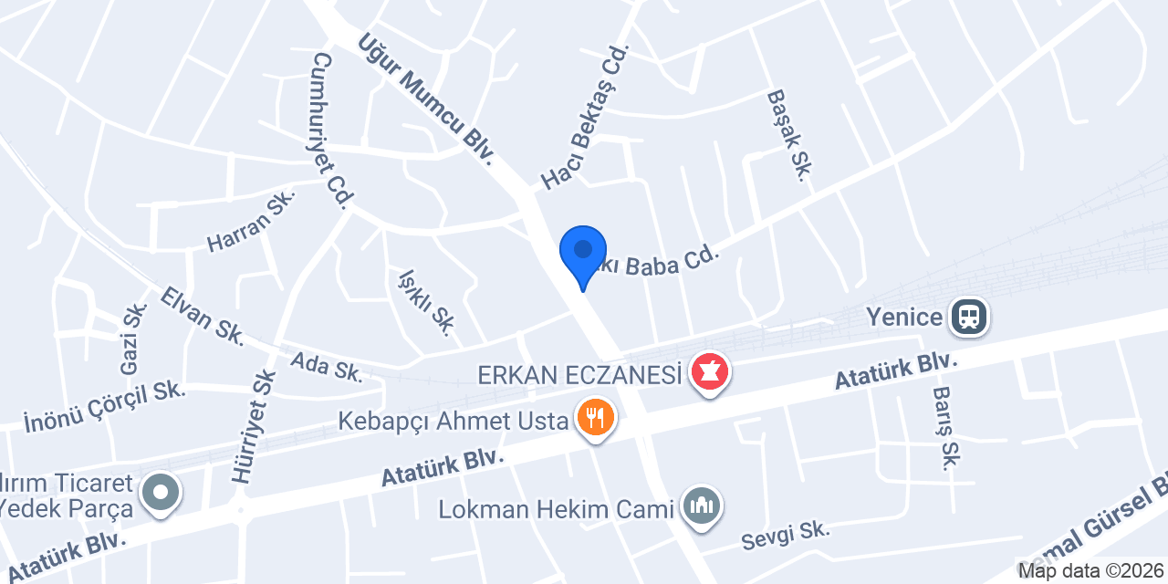 TKP Yenice Semt Evi konumu
