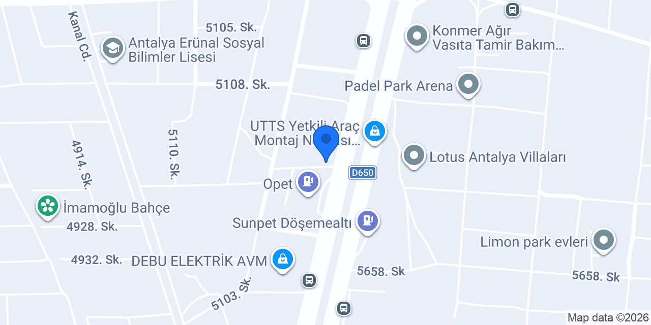 Uyaroğulları Lastik konumu