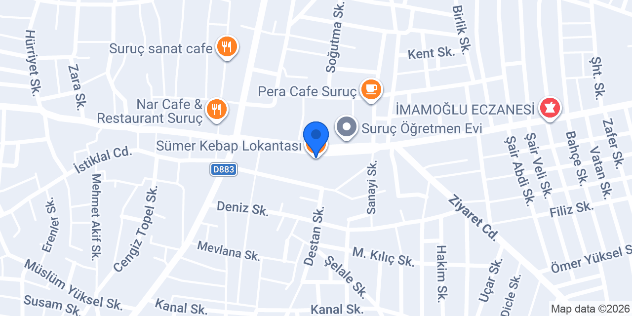 Sümer Kebap Lokantası konumu