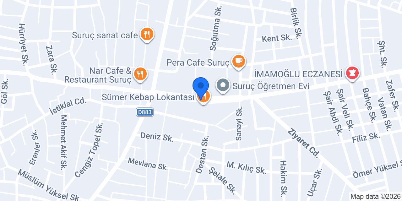 Devran iletişim Suruç konumu