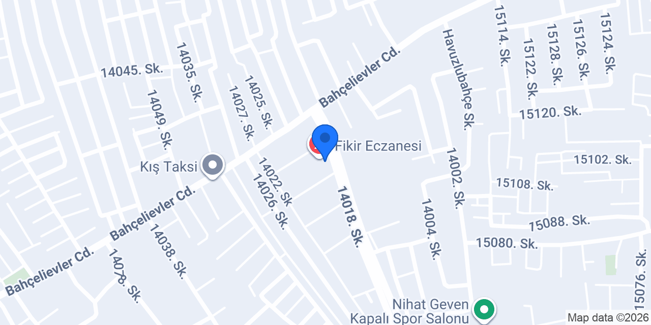Yaren Eczanesi konumu