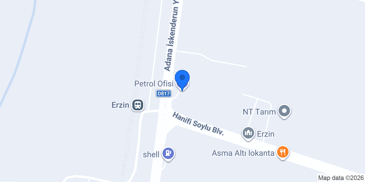 Petrol Ofisi konumu