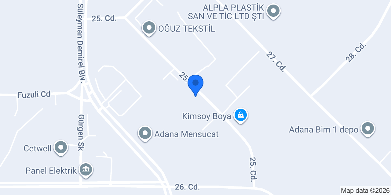 Befi Tekstil San Tic Ltd Şti konumu