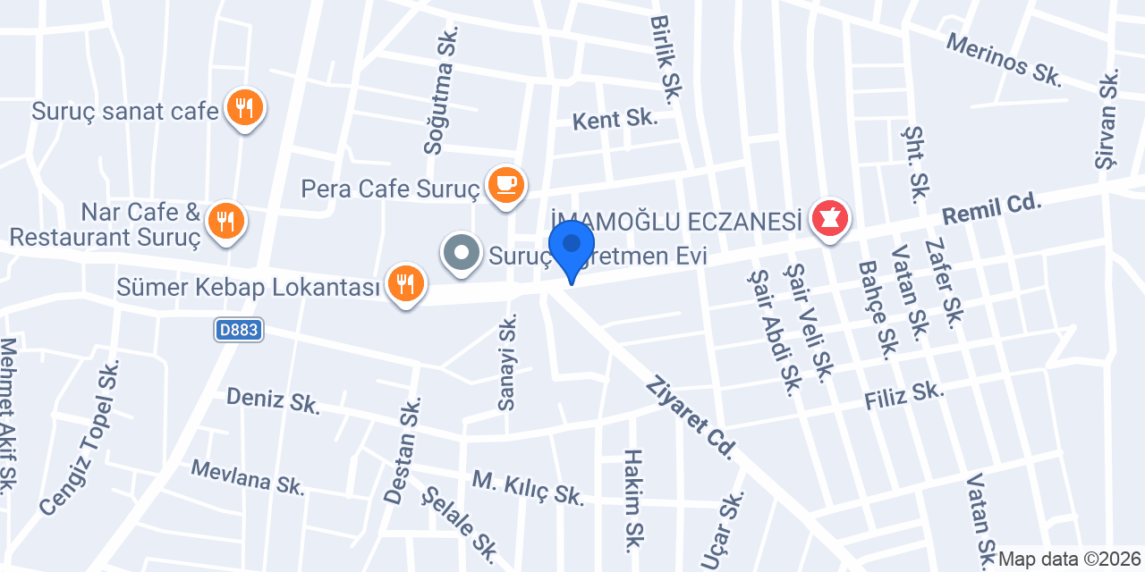 Derman Eczanesi konumu