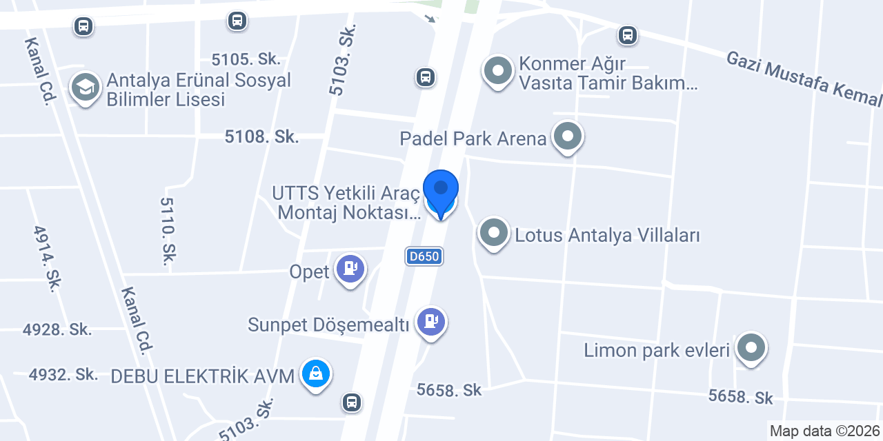 Sertler Kamyon Galeri konumu