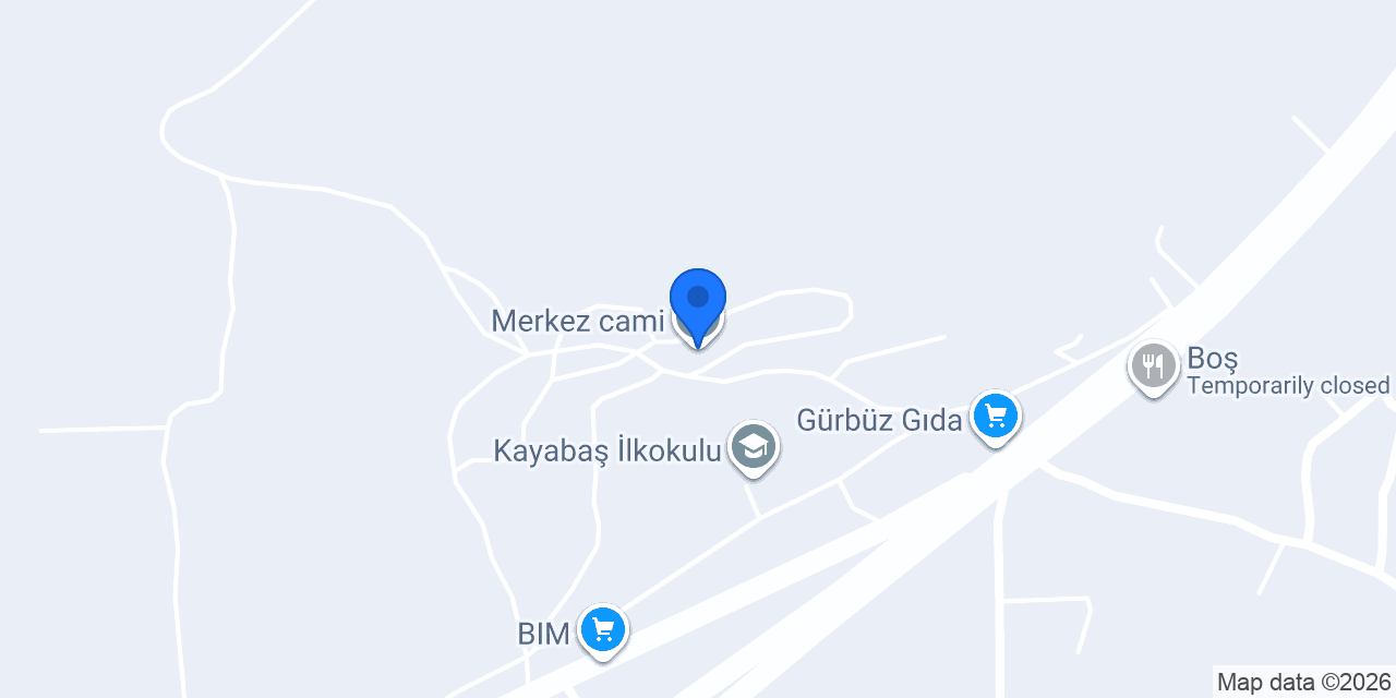 Merkez cami konumu