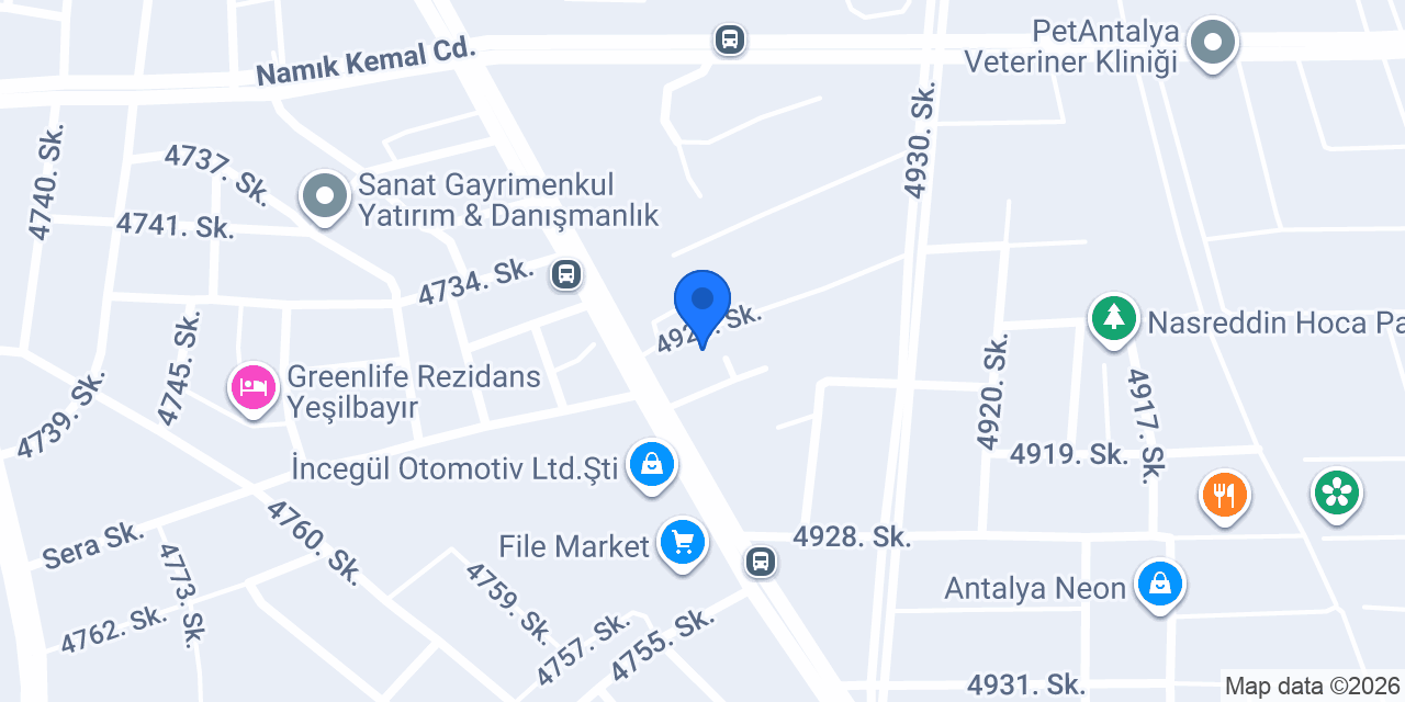 Ar-dem Mobilya konumu