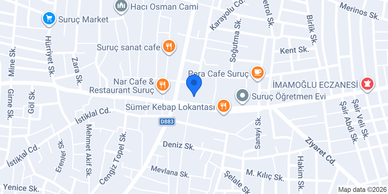 Namık Kemal İlkokulu konumu