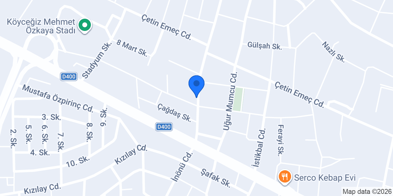 Defru Diş Kliniği konumu