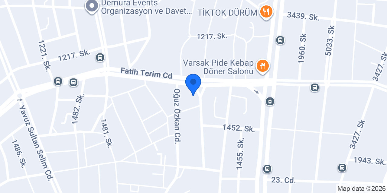 Varsak Su Tesisatçısı Ahmet Usta konumu