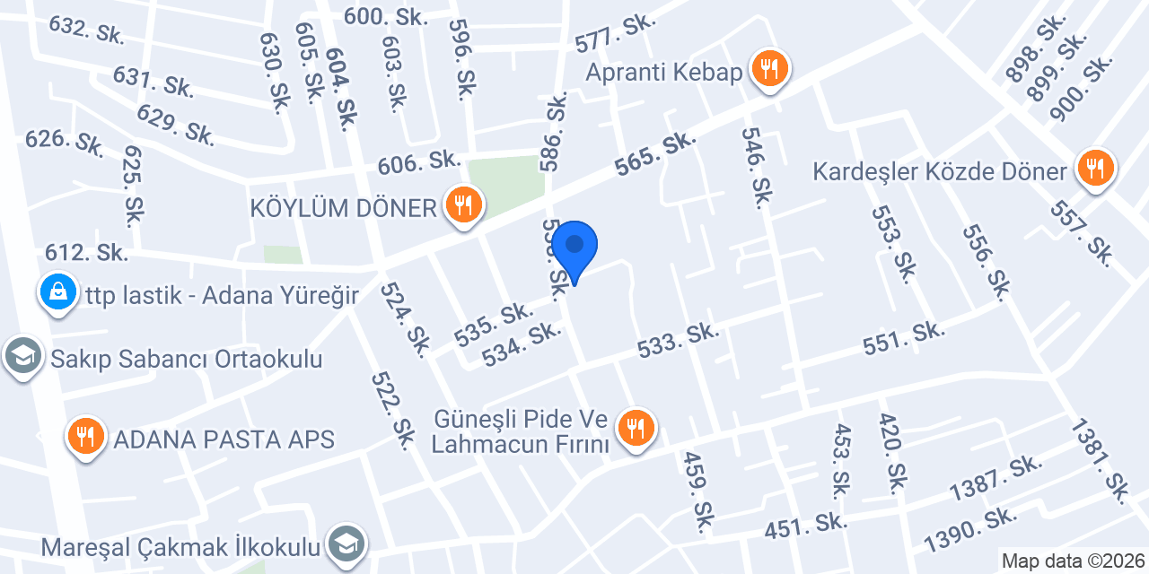 yamaçlı eczanesi konumu