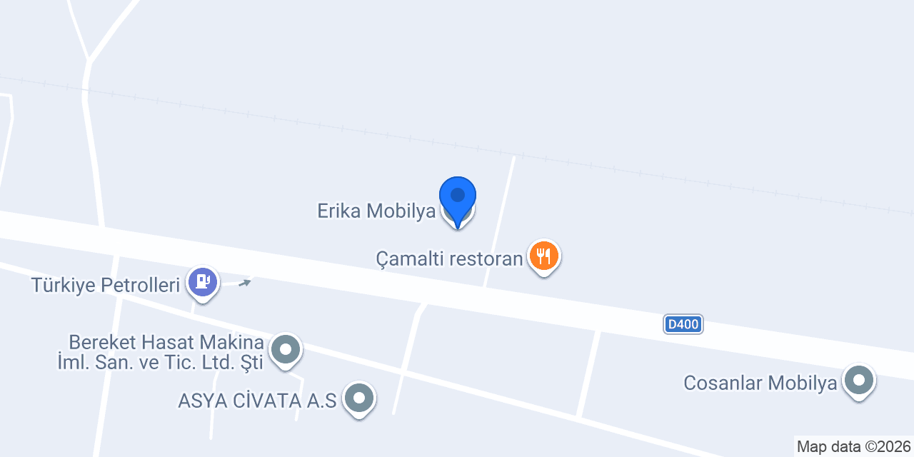 Erika Mobilya konumu