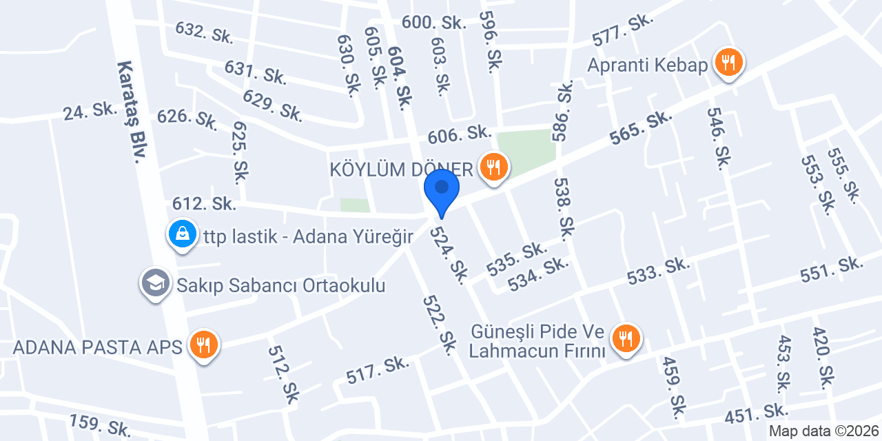 Dürüm Bar konumu
