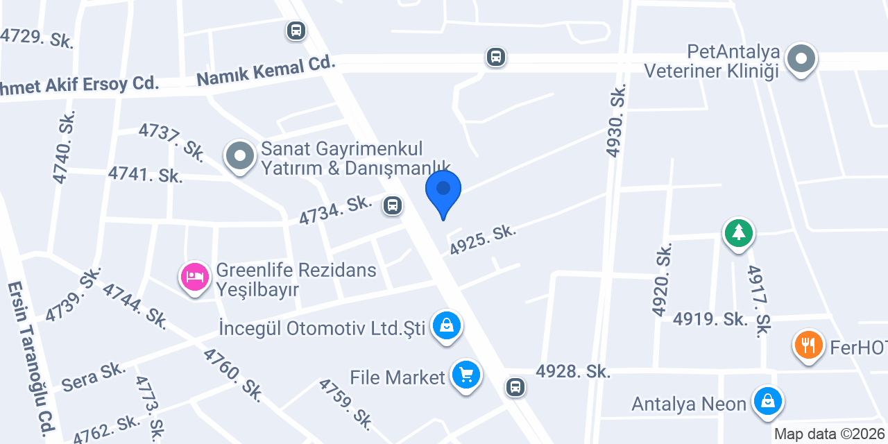 CANNUR MOBİLYA konumu