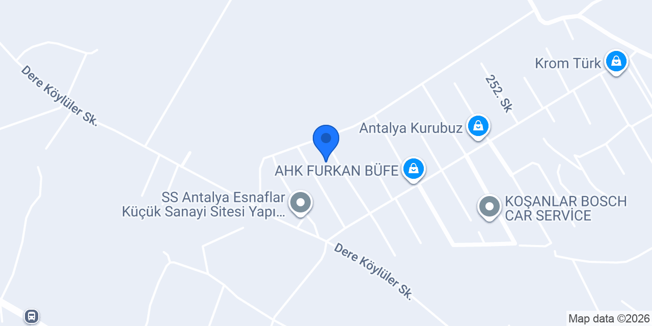 Antalya Havalandırma/Neksa Havalandırma konumu