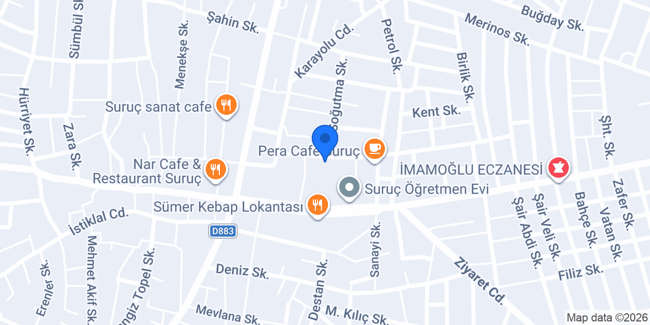 Yavuz Danışmanlık suruç konumu