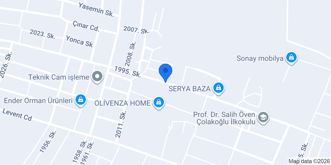 Aygün mobilya konumu