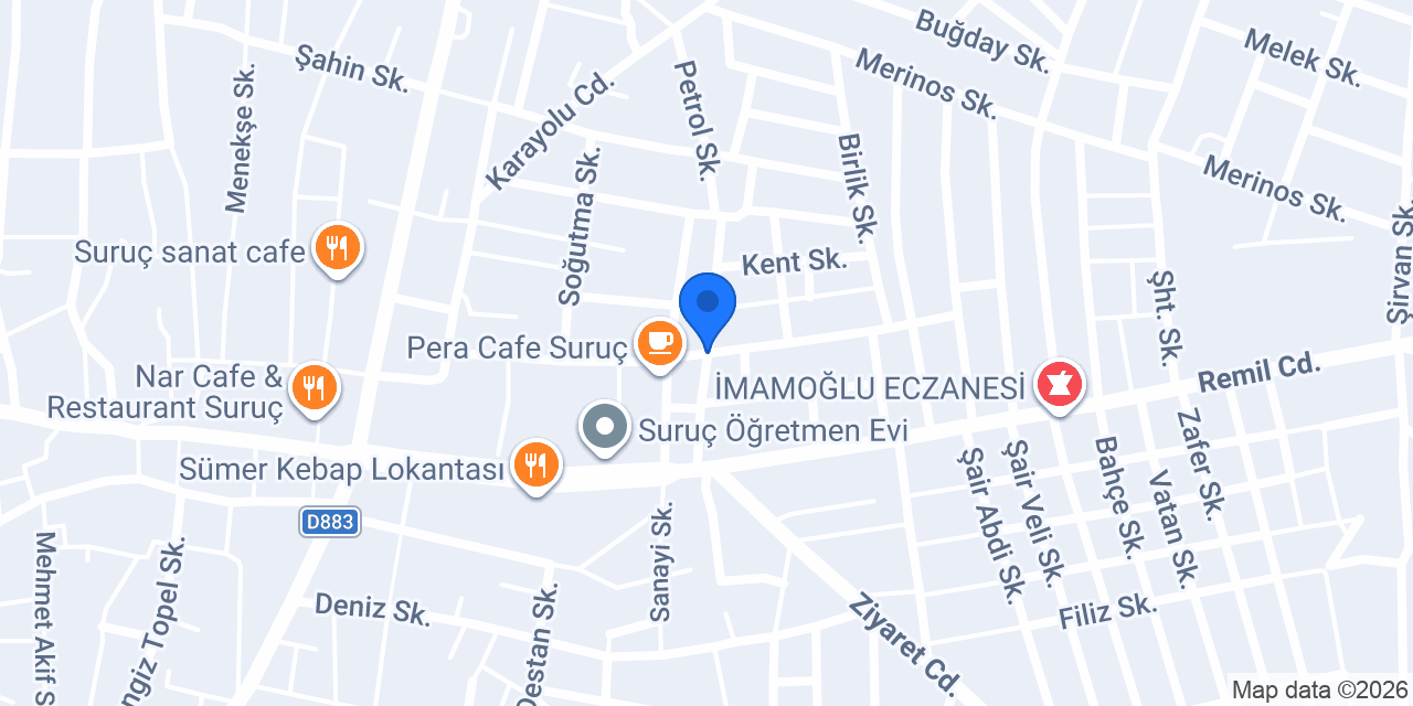 Sabancı Kız Meslek Lisesi konumu
