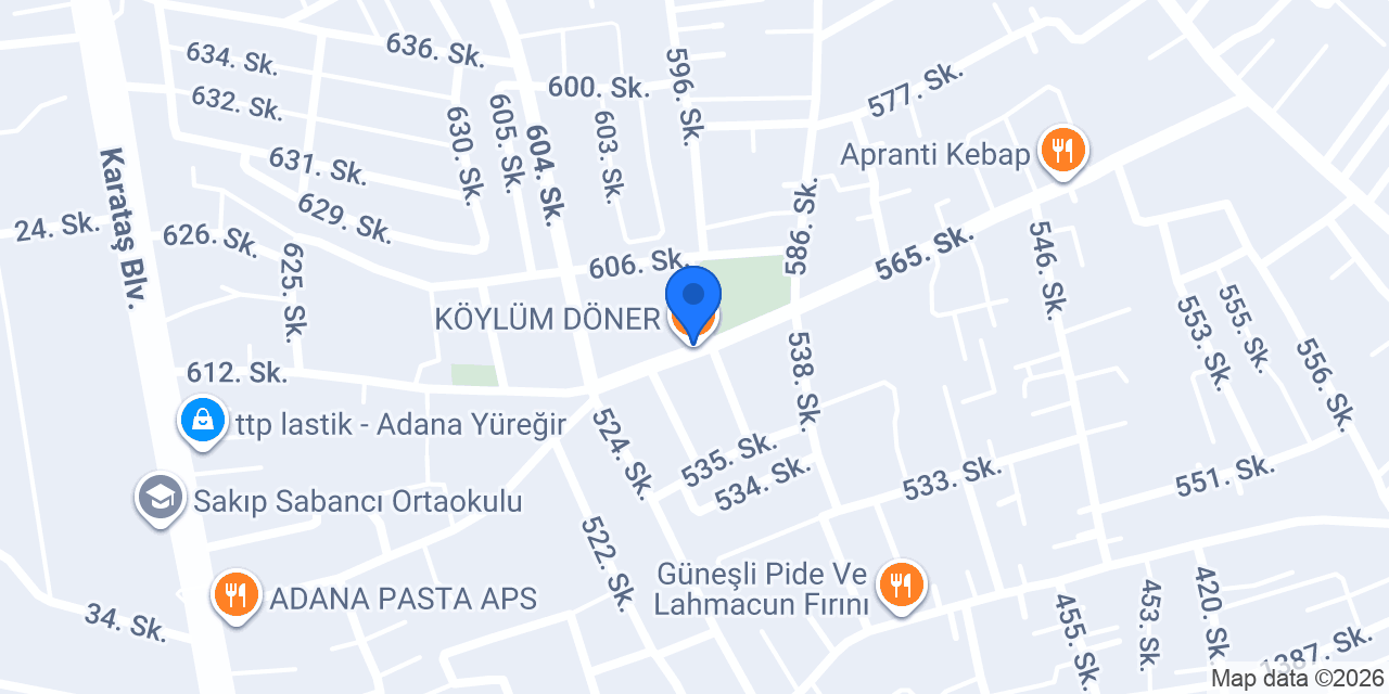 KÖYLÜM DÖNER konumu