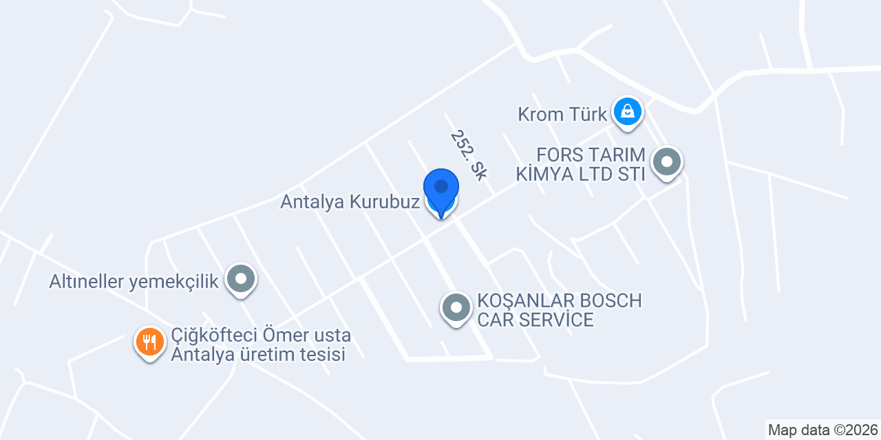 Antalya Kurubuz konumu