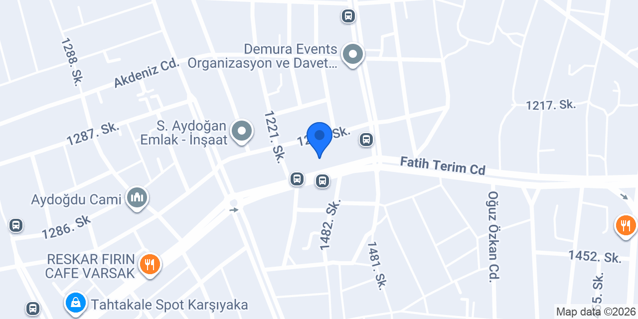 Kepez Çam Büfe konumu