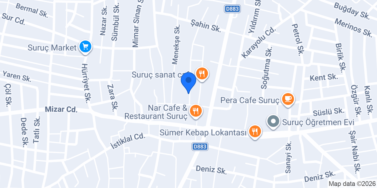 Halil Usta'nın Yeri, Suruç konumu