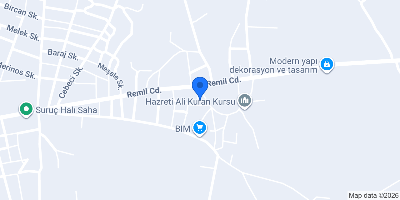 Şaryanı İlkokulu konumu