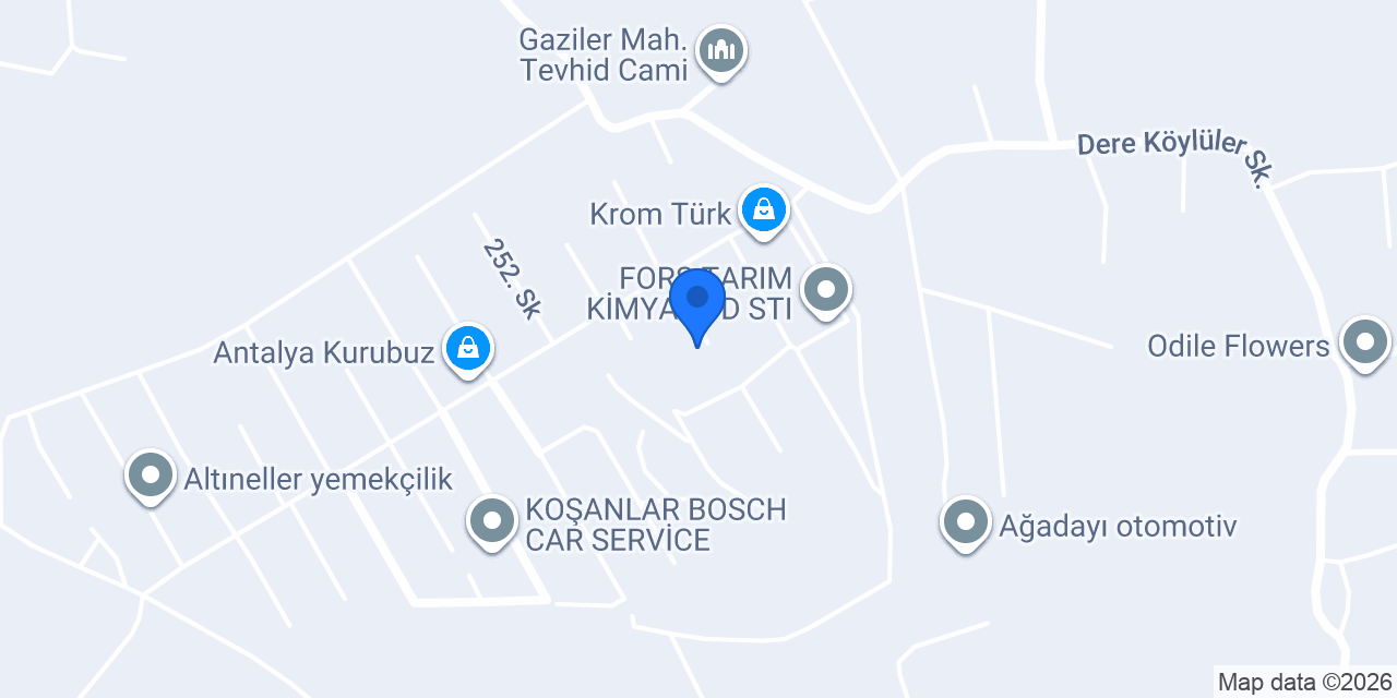 GRN YANGIN SAVUNMA ARAÇLARI İNŞ.SAN.TİC. A.Ş. konumu