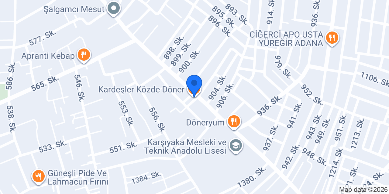 Kardeşler Közde Döner konumu