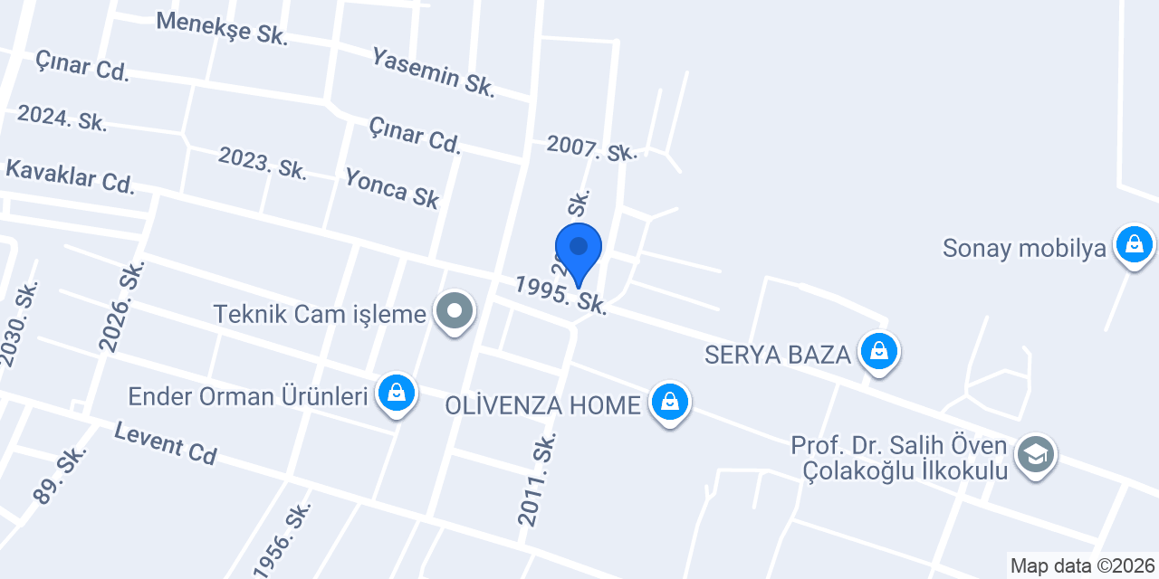 Ham sandalye imalat ve toptan satış konumu