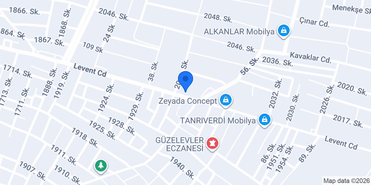 Ceylan mobilya konumu