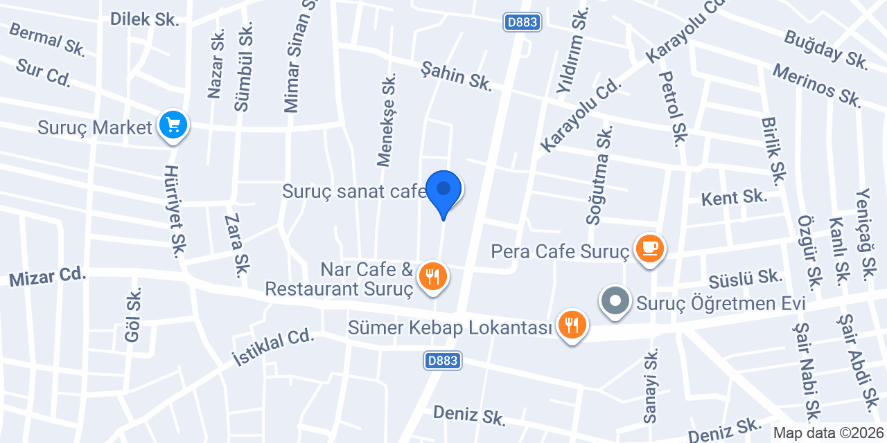 Çınar Hukuk&Danışmanlık Avukat Serdar Çınar konumu