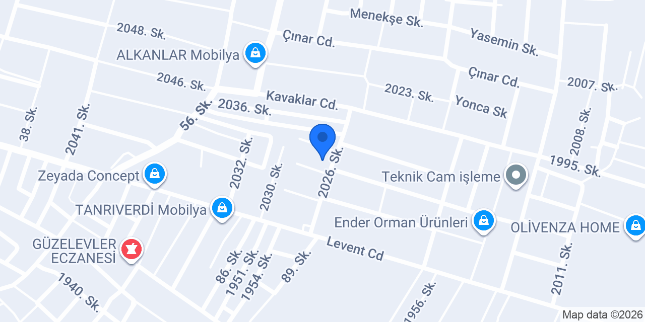 Yılmaz Küçükgöde Boya konumu