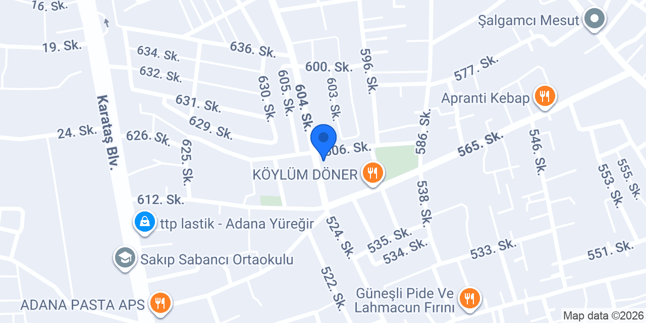 BOZZY NARGİLE CAFE konumu