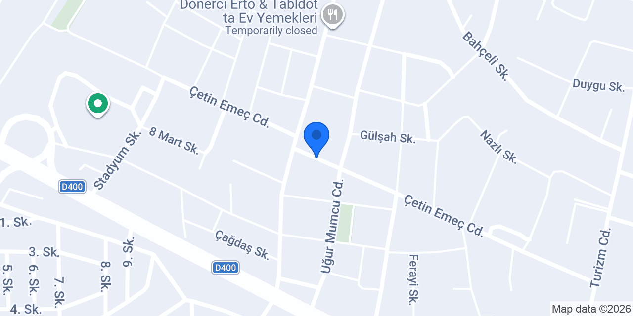 GÜLEN EMLAK konumu