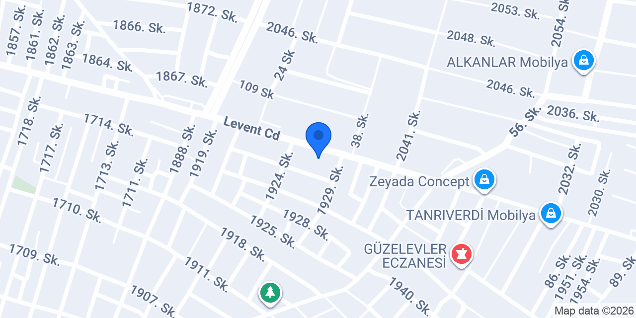 Şefinpastaatölyesi konumu
