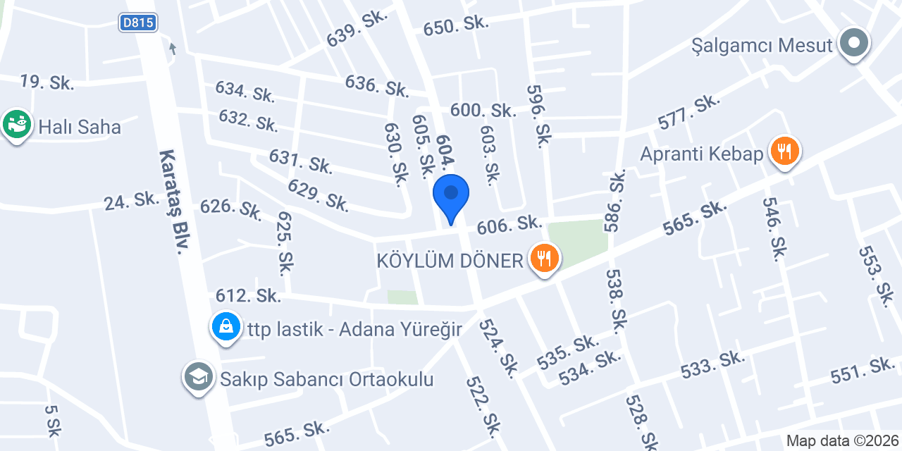 YERìnìAL CAFE konumu