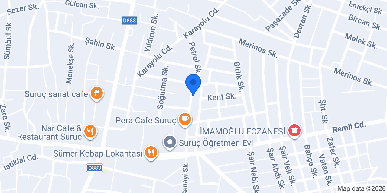 Çınar soğuk hava deposu konumu