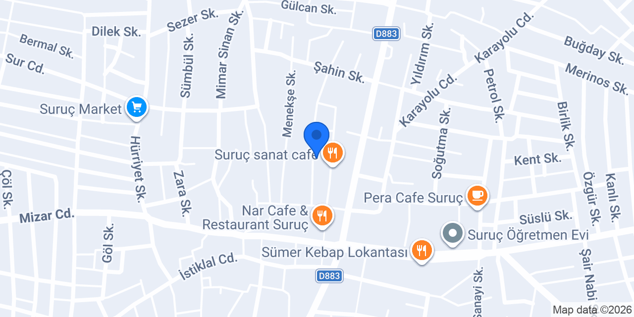 Suruç Noterliği konumu