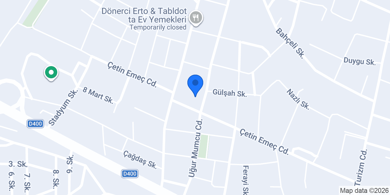Gülen Market konumu
