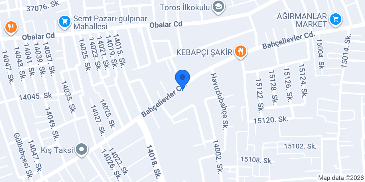 Adana Yusuf Halı Yıkama konumu