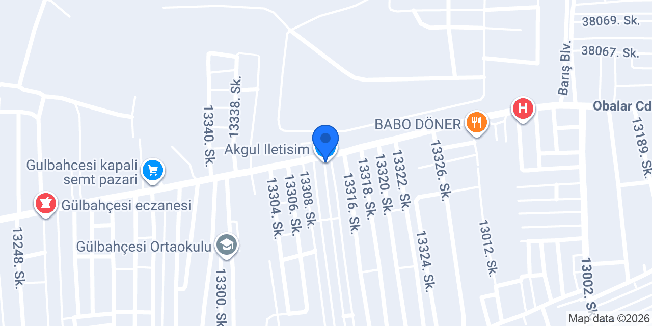Akgul Iletisim konumu