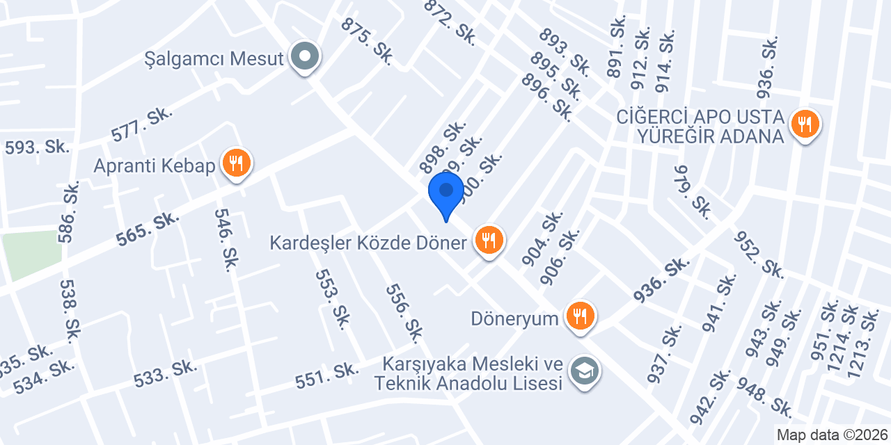 Diş Hekimi Melike Yılmaz konumu