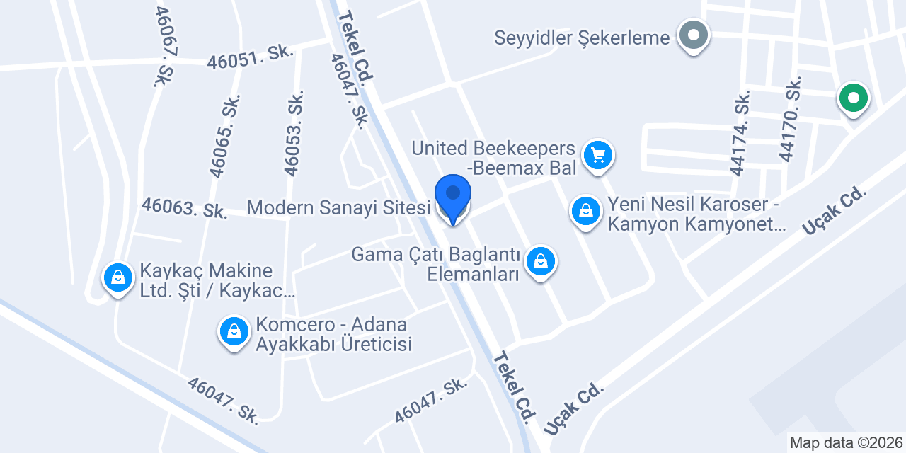 Modern Sanayi Sitesi konumu