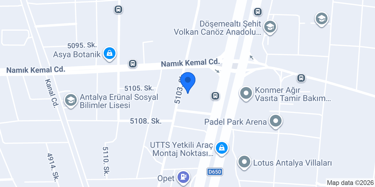 Akkuş Halı konumu