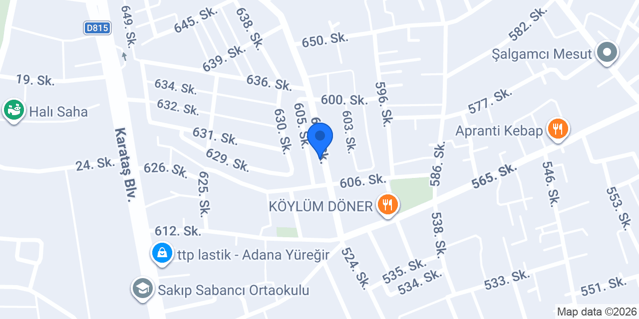 Maral Ocakbaşı konumu